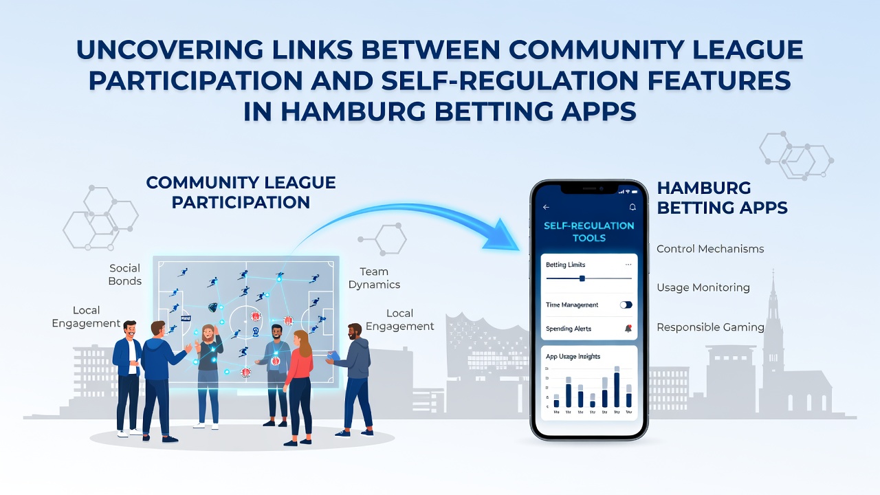 Darstellung von Gemeinschaftsligen und digitalen Wett-Apps in Hamburg mit Fokus auf Nutzerinteraktionen und Selbstregulationswerkzeuge